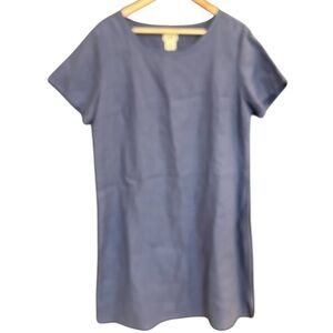 LL Bean NWOT size 16 linen classic dress